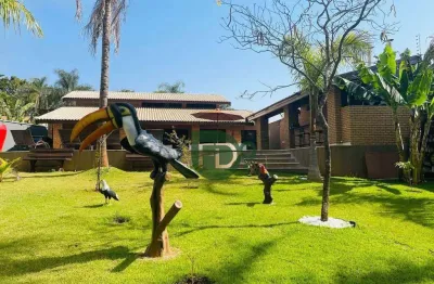 Chácara com 3 dormitórios à venda, 1000 m² por r$ 3.500.000,00 - parque residencial tancredi - americana/sp
