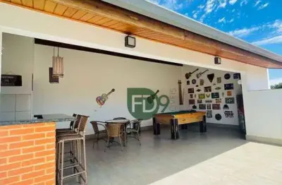 Casa com 3 dormitórios à venda, 231 m² por r$ 1.200.000,00 - jardim são francisco - santa bárbara d'oeste/sp