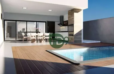 Casa com 3 dormitórios - condomínio solar das esmeraldas - nova odessa/sp.