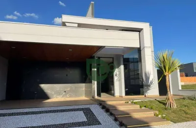 Casa com 3 dormitórios à venda, 190 m² por r$ 2.190.000,00 - condomínio residencial jardim firenze - santa bárbara d'oeste/sp