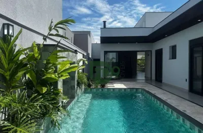 Casa com 3 dormitórios à venda, 204 m² por r$ 1.680.000,00 - condomínio residencial jardim recanto das águas - nova odessa/sp