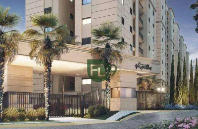Apartamento com 3 dormitórios à venda, 70 m² por r$ 455.000,00 - terras de santa bárbara - santa bárbara d'oeste/sp