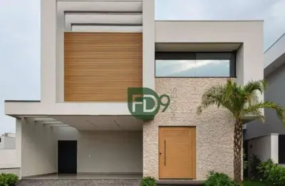 Casa com 3 dormitórios à venda, 230 m² por r$ 2.480.000,00 - condomínio residencial jardim firenze - santa bárbara d'oeste/sp