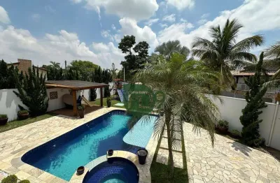 Casa com 4 dormitórios, 580 m² - venda por r$ 4.500.000,00 ou aluguel por r$ 18.450,00/mês - portal dos nobres - americana/sp