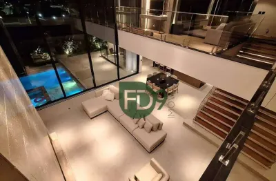 Casa com 3 dormitórios à venda, 430 m² por r$ 4.500.000,00 - loteamento residencial jardim villagio - americana/sp