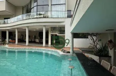 Casa com 4 dormitórios, 525 m² - venda por r$ 3.400.000 ou aluguel por r$ 19.000/mês - parque novo mundo - americana/sp