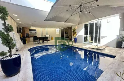 Casa com 3 dormitórios à venda, 300 m² por r$ 3.900.000,00 - condomínio residencial villa san pietro - americana/sp