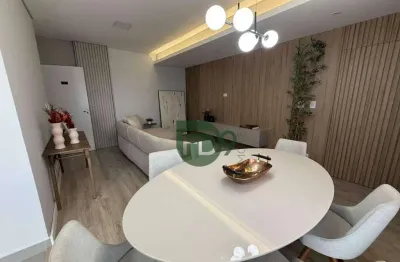 Apartamento com 3 dormitórios à venda, 84 m² por r$ 715.000 - centro - santa bárbara d'oeste/sp