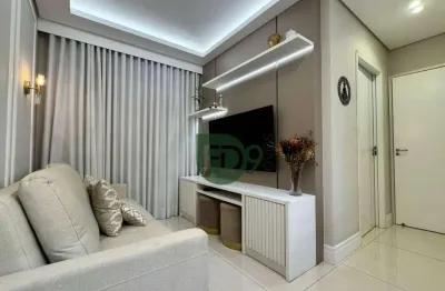 Apartamento com 2 dormitórios à venda, 53 m² por r$ 550.000,00 - centro - americana/sp