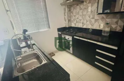 Apartamento com 2 dormitórios à venda, 43 m² por r$ 265.000,00 - jardim bertoni - americana/sp