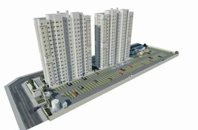 Apartamento / novo para venda em fortaleza, cocó, 2 dormitórios, 1 banheiro, 1 vaga