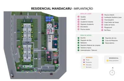 Apartamento / novo para venda em fortaleza, antônio bezerra, 2 dormitórios, 1 banheiro, 1 vaga