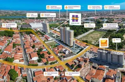 Apartamento 2 quartos para venda em fortaleza, mondubim, 2 dormitórios, 1 banheiro, 1 vaga