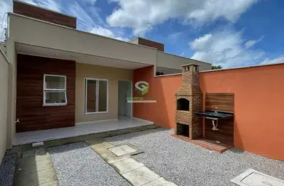Casa plana com 86m² e 3 dormitórios à venda no luzardo viana em maracanaú
