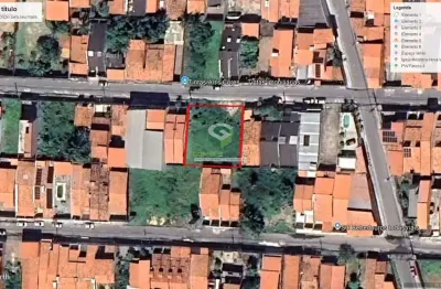 Terreno com 600m² [24,00x25,00] à venda no residencial ( cágado ) - maracanaú