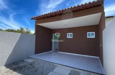 Casa plana com 2 dormitórios à venda no alto da mangueira - maracanaú