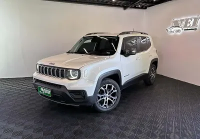 Jeep renegade long. t270 1.3 tb 4x2 flex aut.  - branca - 2022/2023