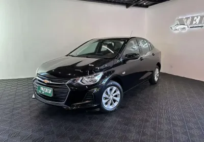 Chevrolet onix sedan plus lt 1.0 12v flex 4p mec.  - preta - 2022/2023