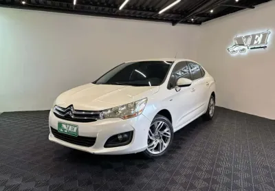 Citroën c4 lounge exclusive 1.6 turbo 4p aut.  - branca - 2013/2014
