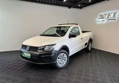 Volkswagen saveiro robust 1.6 total flex 16v cs - branca - 2022/2023