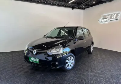 Renault clio rn/alizé/expr./1.0 hi-power 16v 5p  - preta - 2013/2014