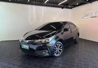 Toyota corolla gli 1.8 flex 16v  aut.  - preta - 2017/2018