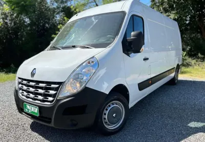 Renault master 2.3 dci extra furgão 16v diesel  - branca - 2016/2017