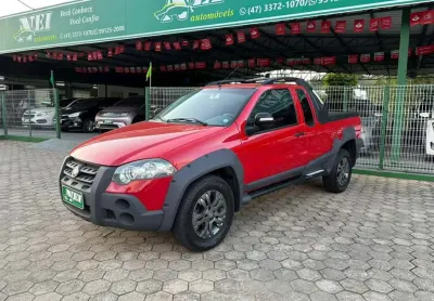 Fiat strada adventure 1.8/ 1.8 locker flex ce  - vermelha - 2009/2010