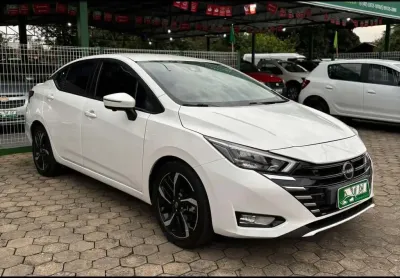 Nissan versa exclusive 1.6 16v flex aut.  - branca - 2023/2024