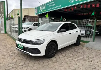 Volkswagen polo track 1.0 flex 12v 5p  - branca - 2024/2025