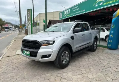 Ford ranger xls 2.2 4x4 cd diesel aut.  - prata - 2018/2018