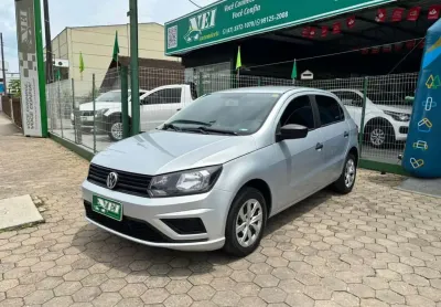 Volkswagen gol 1.0 flex 12v 5p - prata - 2019/2020