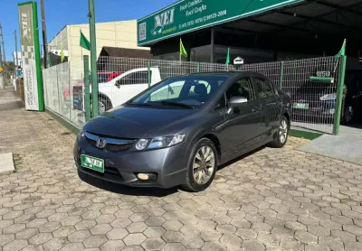 Honda civic sed. lxl/ lxl se 1.8 flex 16v aut.  - cinza - 2010/2010