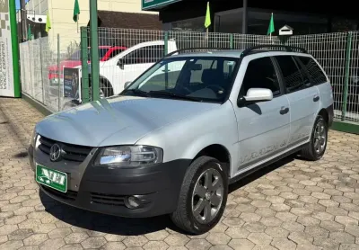 Volkswagen parati 1.8 mi t. field total flex 8v 4p  - prata - 2007/2008