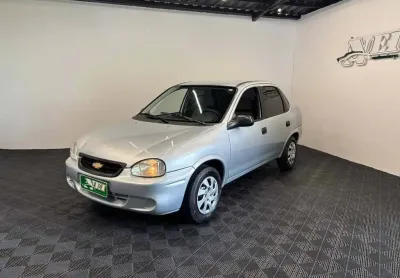 Chevrolet Corsa Sedan Corsa Sed Class.Spirit 1.0/1.0 FlexPower  - Prata - 2008/2009