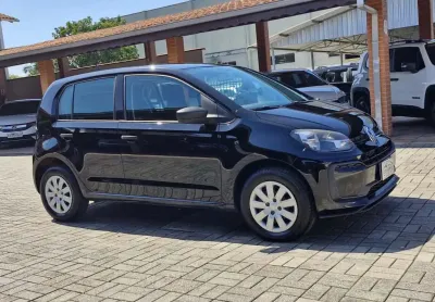 Volkswagen up take 1.0 total flex 12v 5p  - preta - 2017/2018