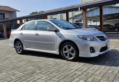 Toyota corolla xrs 2.0 flex 16v aut.  - prata - 2013/2014