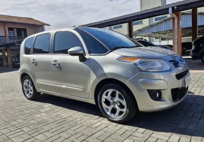 Citroën c3 picasso glx 1.6 flex 16v 5p aut.  - prata - 2012/2013