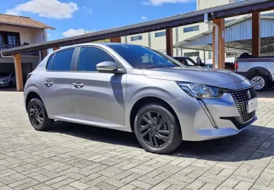 Peugeot 208 allure 1.6 flex 16v 5p aut.  - prata - 2022/2023