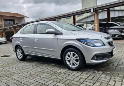 Chevrolet Prisma Sed. LTZ 1.4 8V FlexPower 4p Aut.  - Prata - 2013/2014