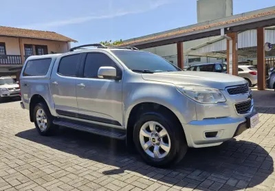 Chevrolet s-10 pick-up lt 2.8 aut 4x4 - prata - 2013/2013