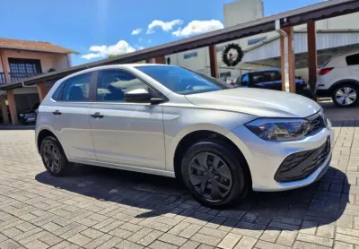 Volkswagen polo track 1.0 flex 5p - prata - 2024/2025