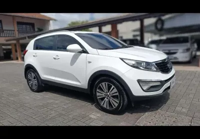 Kia sportage lx 2.0 - branca - 2015/2015