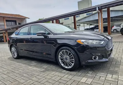 Ford fusion titanium 2.0 gtdi eco. fwd aut.  - preta - 2014/2015