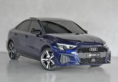 Audi a3 sedan performance black 2.0 hybrido 2022 - câmbio automático de 7 velocidades 