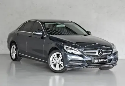 Mercedes-benz  c180 1.6 turbo 2015 - câmbio automático de 7 velocidades