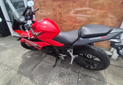 Honda/ cbr 500r 2018 com partida , carenagem, freio a disco - impecavel! 