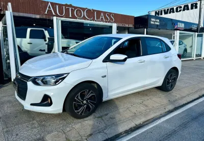 CHEVROLET/ ONIX 1.0 LT 2024 COMPLETO UNICO DONO c/ MULTIMIDIA