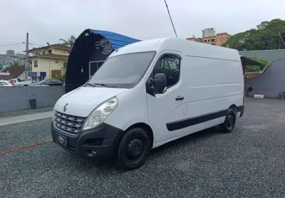 Renault master furgão l2h2 2.3 teto alto longa turbo diesel ano 2016 