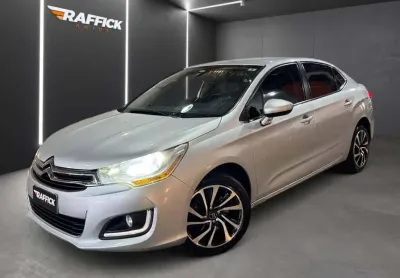 Citroën c4 lounge tendance 1.6 turbo 4p aut  - prata - 2014/2015